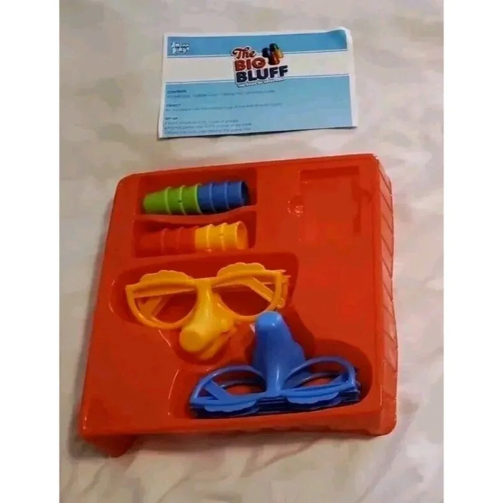 The Big Bluff Family Board Game Of Deception 2-4 Players Ages 5 & Up Anker